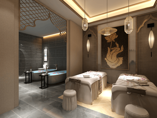 陜西中醫(yī)養(yǎng)生館與美容院裝修設計——西安東朗裝飾工程的空間與風格解析